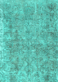 Persian Turquoise Traditional Rug, tr2965turq