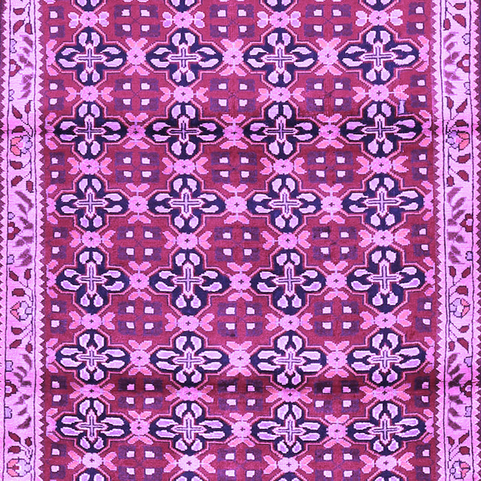 Machine Washable Persian Purple Traditional Area Rugs, wshtr2966pur
