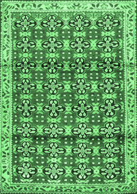 Persian Emerald Green Traditional Rug, tr2966emgrn