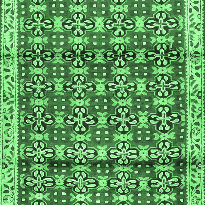 Persian Emerald Green Traditional Rug, tr2966emgrn