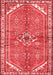 Persian Red Traditional Area Rugs