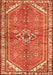 Persian Orange Traditional Rug, tr2967org