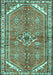 Persian Turquoise Traditional Rug, tr2967turq