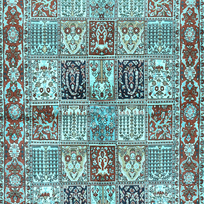 Persian Light Blue Traditional Rug, tr2968lblu