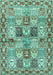 Persian Turquoise Traditional Rug, tr2968turq