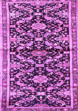Animal Purple Traditional Rug, tr2969pur