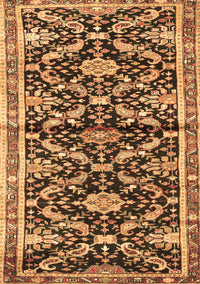 Animal Brown Traditional Rug, tr2969brn