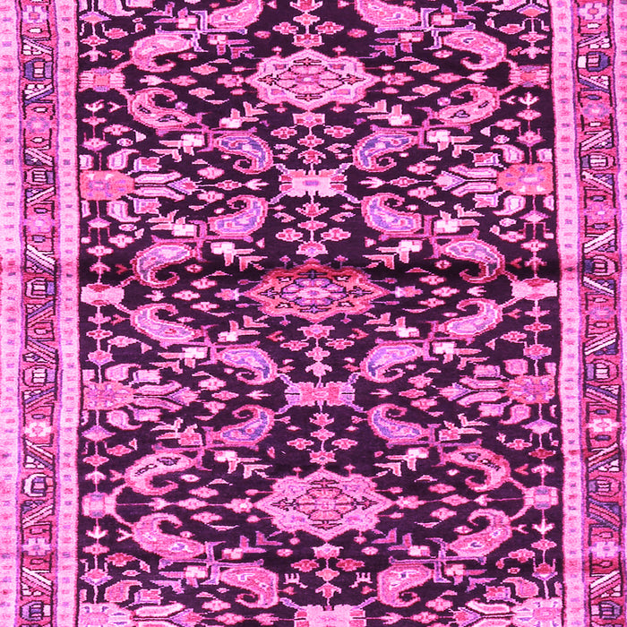 Machine Washable Animal Pink Traditional Rug, wshtr2969pnk