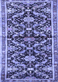 Animal Blue Traditional Rug, tr2969blu