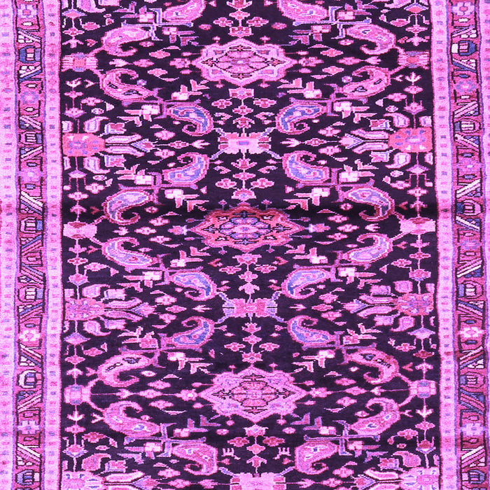 Machine Washable Animal Purple Traditional Area Rugs, wshtr2969pur