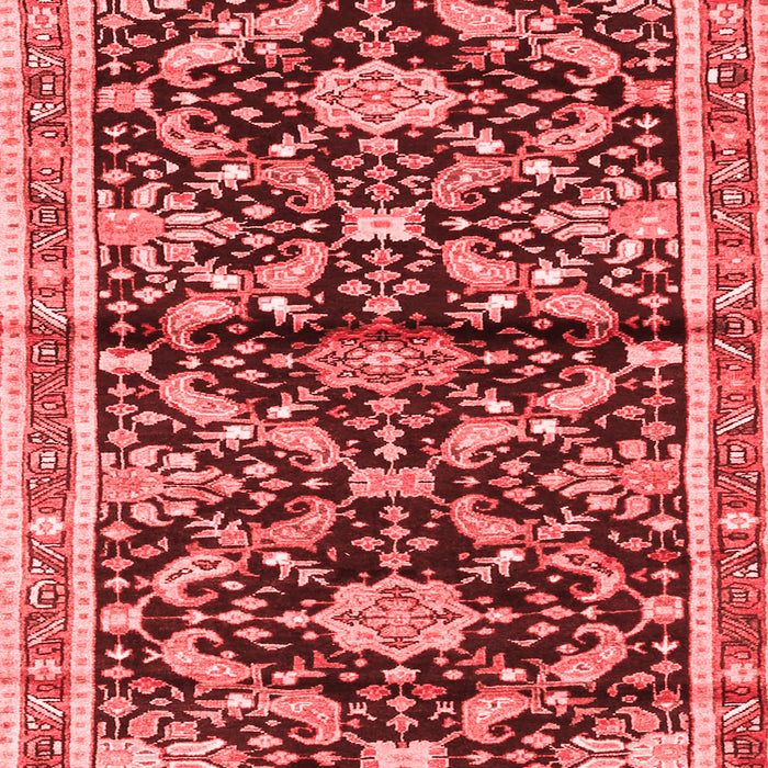 Animal Red Traditional Area Rugs