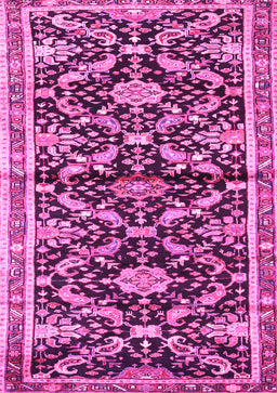 Animal Pink Traditional Rug, tr2969pnk