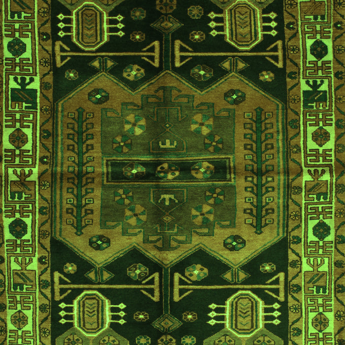 Persian Green Traditional Rug, tr296grn