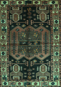 Persian Turquoise Traditional Rug, tr296turq