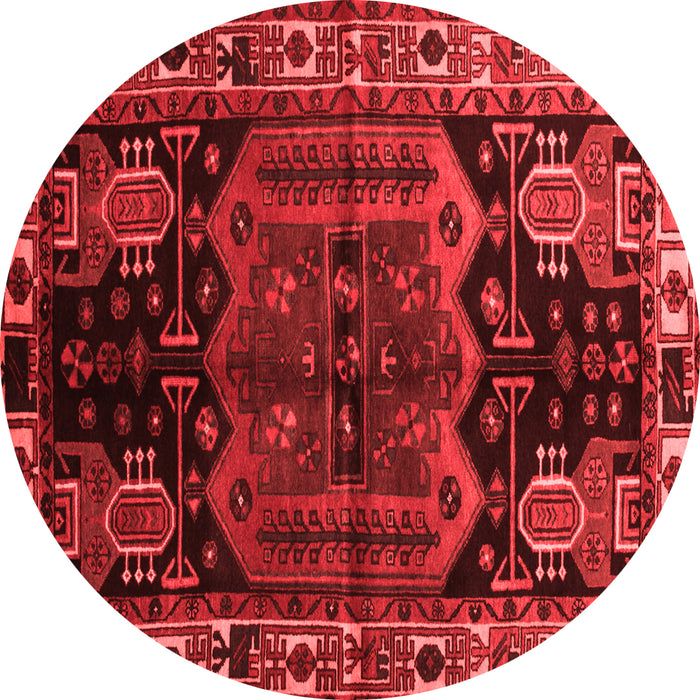 Machine Washable Persian Red Traditional Rug, wshtr296red