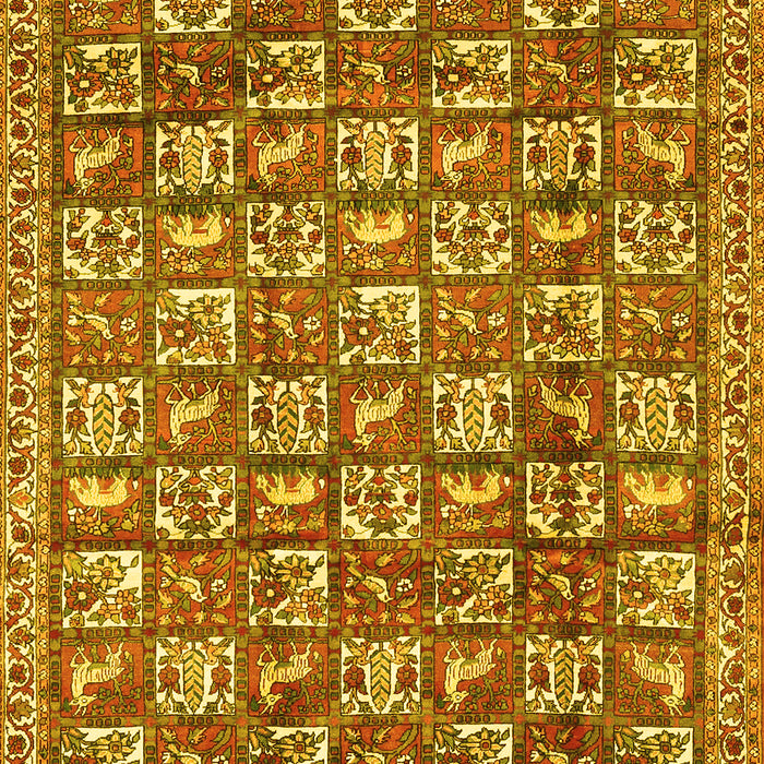 Persian Yellow Traditional Rug, tr2970yw