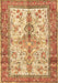 Machine Washable Persian Brown Traditional Rug, wshtr2971brn