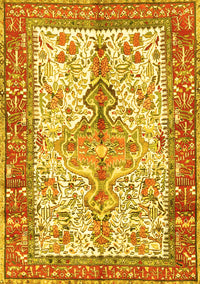 Persian Yellow Traditional Rug, tr2971yw