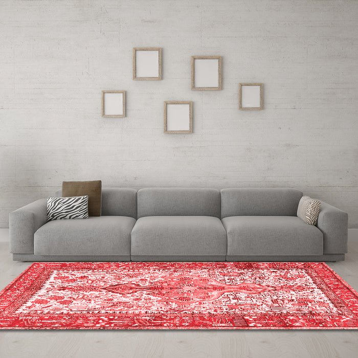 Traditional Red Washable Rugs