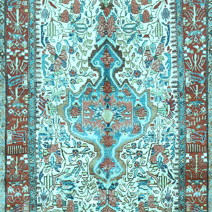 Persian Light Blue Traditional Rug, tr2971lblu