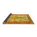 Sideview of Persian Yellow Traditional Rug, tr2971yw
