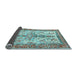 Sideview of Persian Light Blue Traditional Rug, tr2971lblu