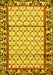 Machine Washable Persian Yellow Traditional Rug, wshtr2972yw