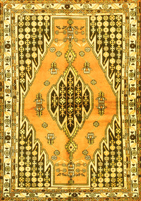 Persian Yellow Traditional Rug, tr2973yw