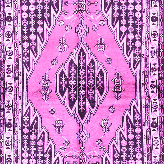 Machine Washable Persian Purple Traditional Area Rugs, wshtr2973pur
