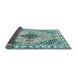 Sideview of Persian Light Blue Traditional Rug, tr2973lblu