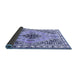 Sideview of Persian Blue Traditional Rug, tr2973blu