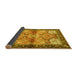 Sideview of Persian Yellow Traditional Rug, tr2974yw