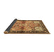 Sideview of Persian Brown Traditional Rug, tr2974brn
