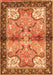Persian Orange Traditional Rug, tr2974org