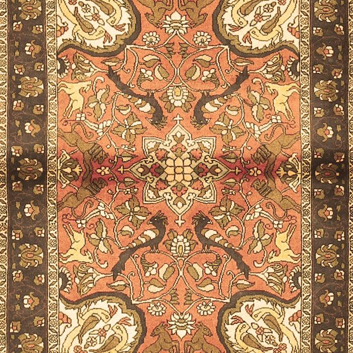 Persian Brown Traditional Rug, tr2974brn