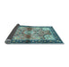 Sideview of Persian Light Blue Traditional Rug, tr2974lblu