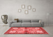 Traditional Red Washable Rugs