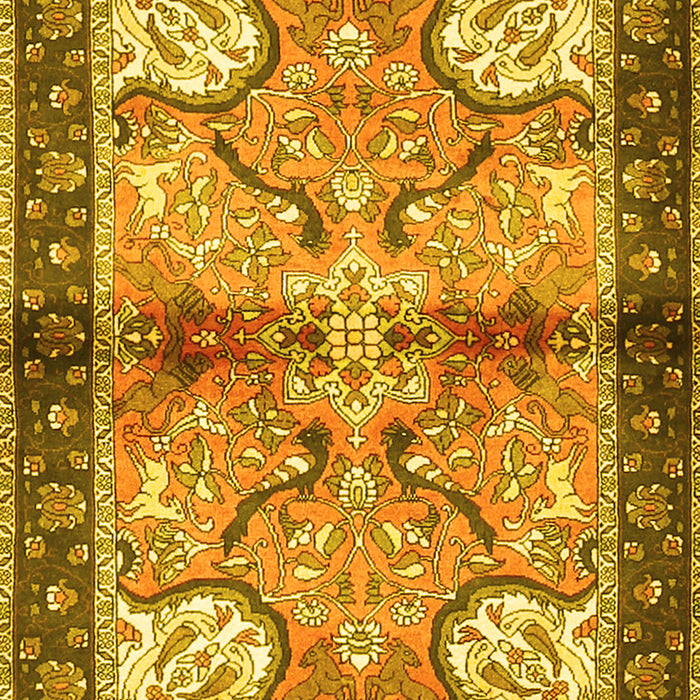 Persian Yellow Traditional Rug, tr2974yw
