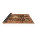 Sideview of Animal Brown Traditional Rug, tr2975brn