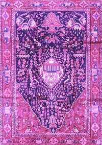 Animal Purple Traditional Rug, tr2975pur