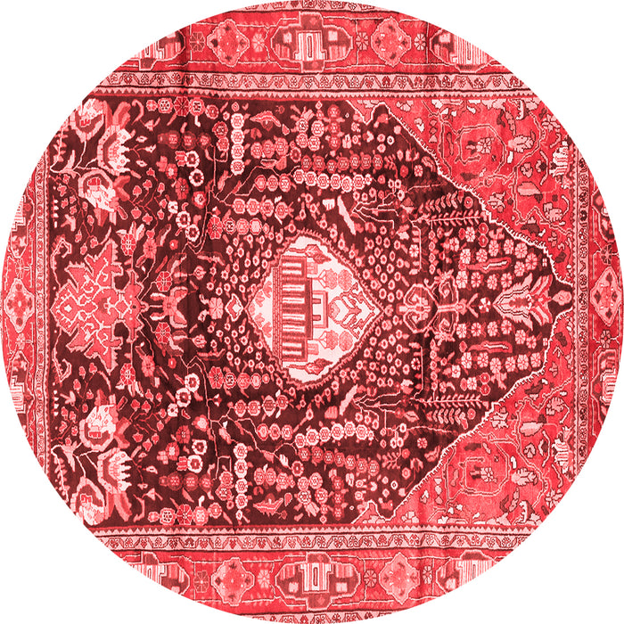 Animal Red Traditional Rug, tr2975red