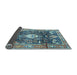 Sideview of Animal Light Blue Traditional Rug, tr2975lblu