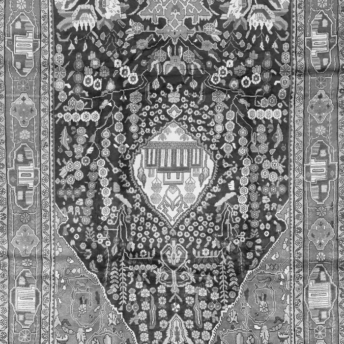 Animal Gray Traditional Rug, tr2975gry