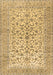 Machine Washable Persian Brown Traditional Rug, wshtr2976brn