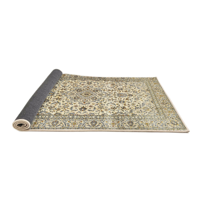Sideview of Traditional Dark Almond Brown Persian Rug, tr2977