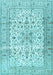 Persian Light Blue Traditional Rug, tr2977lblu