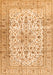 Persian Orange Traditional Rug, tr2977org