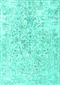 Persian Turquoise Traditional Rug, tr2978turq