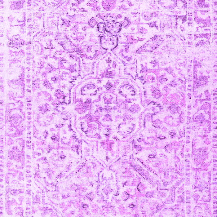 Machine Washable Persian Purple Traditional Area Rugs, wshtr2978pur
