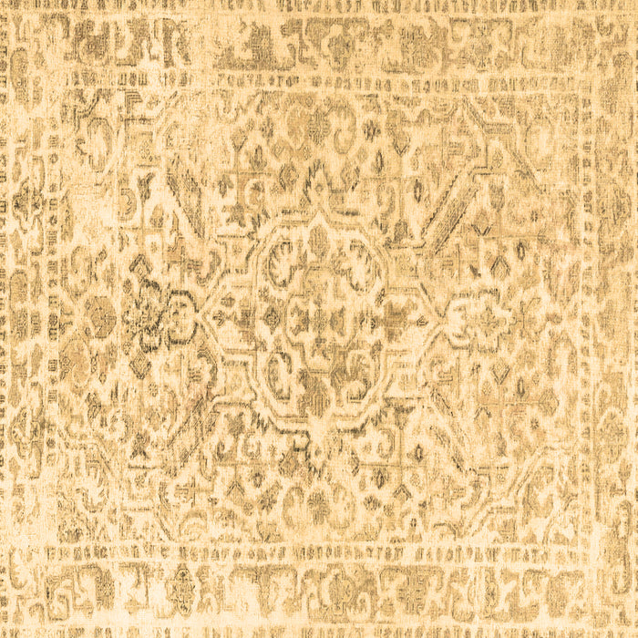 Square Persian Brown Traditional Rug, tr2978brn